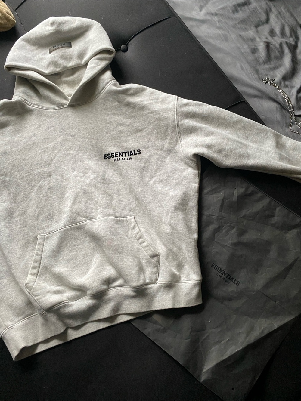ESSENTIALS Light Oat Hoodie